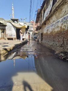 बजरडीहा में सीवर की समस्या से लोग परेशान, हजारों घर प्रभावित