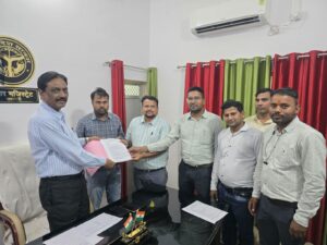 विद्युत व्यवस्था की समस्याओं को लेकर जूनियर इंजीनियर्स संगठन ने सौंपा ज्ञापन