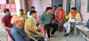 पार्षद गुड्डू पटेल ने जनता दरबार लगा सफाई और सड़क निर्माण पर दिया विशेष जोर