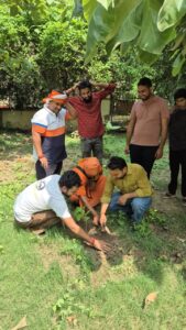 पौधे लगा कर मनाया कारगिल दिवस