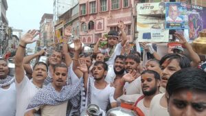 सावन के प्रथम सोमवार पर वाराणसी में हाई अलर्ट, ड्रोन से रखी गई श्रद्धालुओं की भीड़ पर नजर-2026