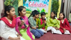 नवनीता कुँवर पब्लिक स्कूल में हर्षोल्लास से मनाया गया सावन महोत्सव, बच्चों ने दी प्रस्तुति