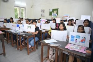 बरेका में अखिल भारतीय ऑन-द-स्पॉट ड्राइंग एवं पेंटिंग प्रतियोगिता का आयोजन, 373 बच्चों ने लिया हिस्सा