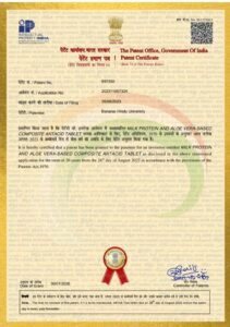 BHU दूध प्रोटीन-एलोवेरा एंटासिड टैबलेट